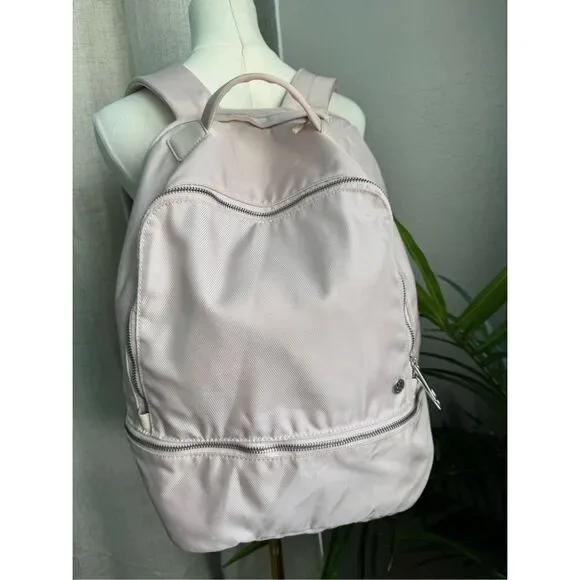 Lululemon City Adventurer Backpack Pink Laptop Bag Limited Edition Large - Picture 2 of 16